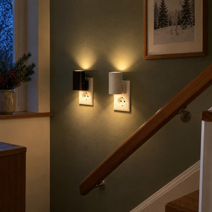 Smart LED-vägglampa med ljussensor
