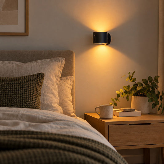 Trådlös vägglampa i premiumdesign